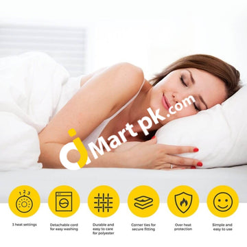 Cosihome King Size Premium Electric Blanket 165 X 137Cm - Imported From Uk